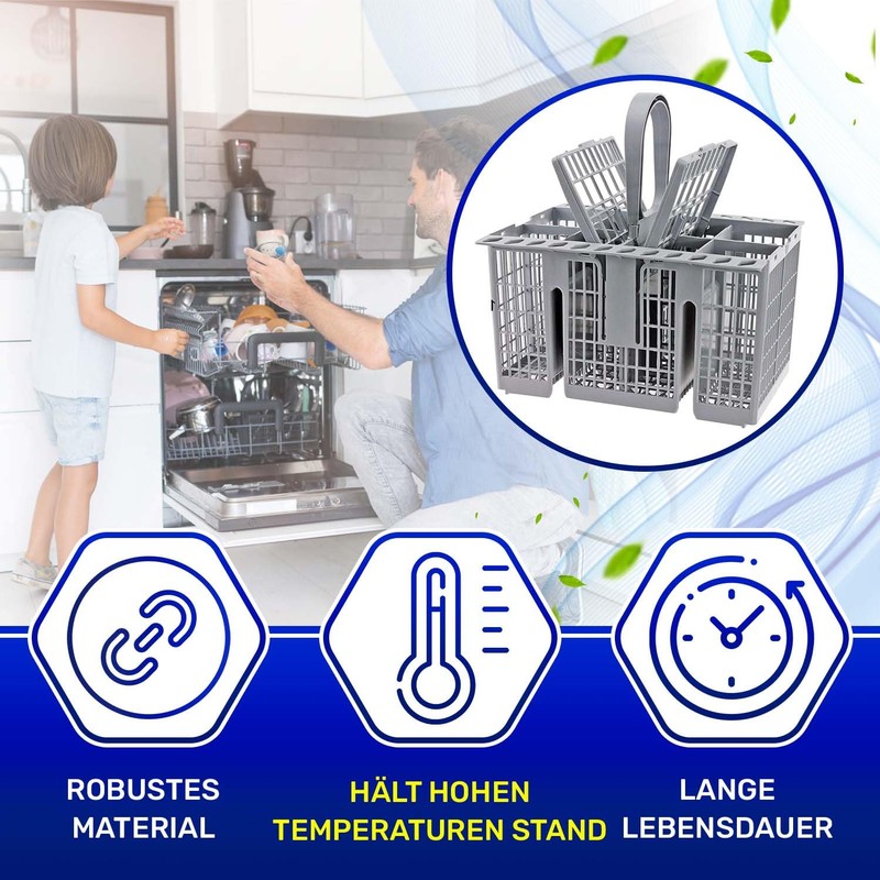 Dishwasher Cutlery Basket with Original Code C00257140 C00262655 C00386607 482000023046