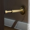 Door Stopper, Brass Sound Dampening Door Bumpers Retractable Hydraulic Shock