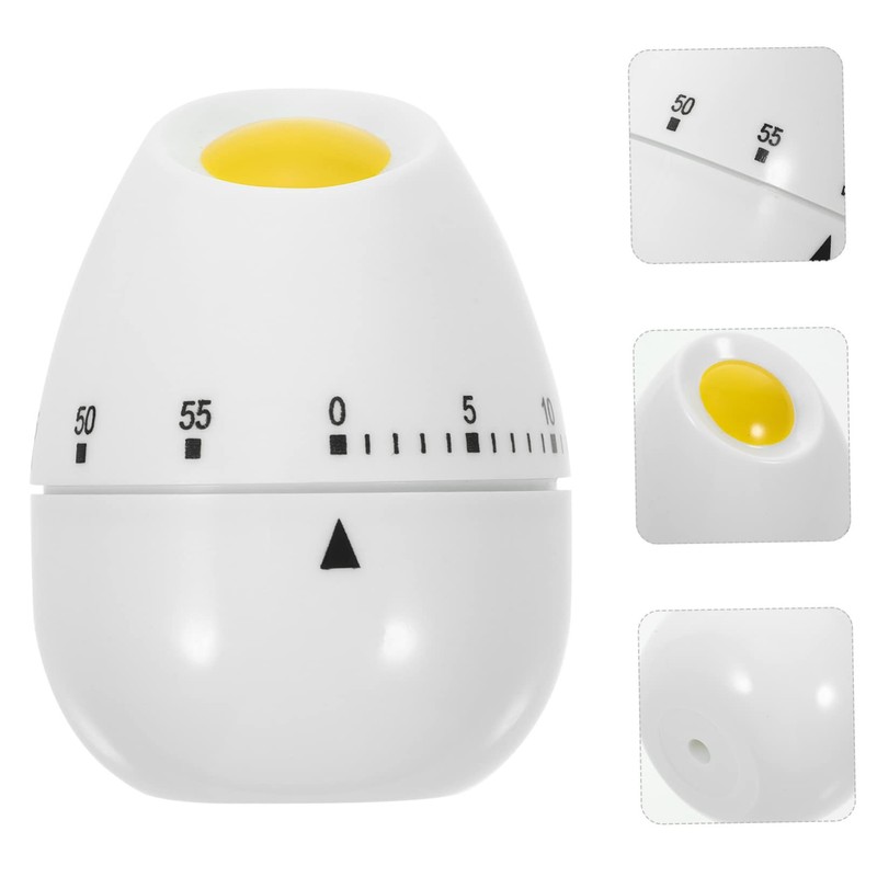 BIUDECO Egg Timer Countdown Manual Kitchen Timer for Cooking Safe