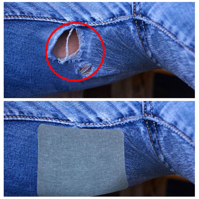 PATIKIL Denim Iron Patch Set of 12 Jeans Repair and