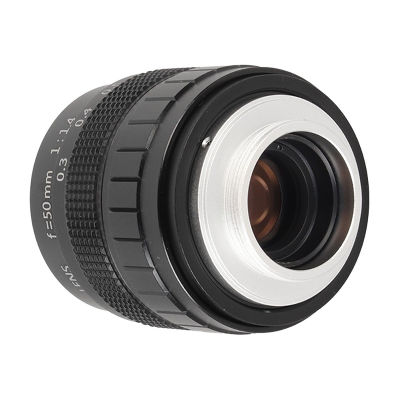 50mm Manual Focus Prime Lens F1.4 C 2/3inch Large Aperture