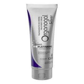 2 Pza Tratamiento Para Cabello Grisi Organogal Silver Canas                                                                                           