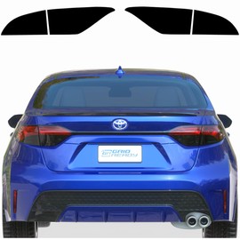 Tail light tint compatible with 2019-2025 Toyota Corolla sedan