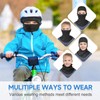 AYPOW Children's Balaclava Winter 2-8, Multifunctional Windproof Fleece Warm Ski