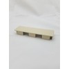 Vinyl Fence Rail Internal End Cap (Box of 20)(2"x6", Almond)