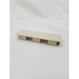 Vinyl Fence Rail Internal End Cap (Box of 20)(2"x6", Almond)