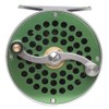 Vintage Classic Fly Fishing Reel,Right/Left Handle Position, Fly Reel (Green,