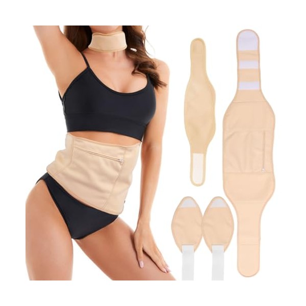 HOTBEST 4 Pcs Essential Oil Pack for Waist Neck Chest