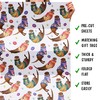 Otter Birthday Wrapping Paper For Men Women - 6 Sheets