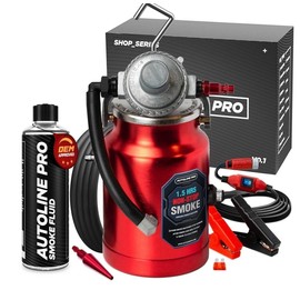AutoLine Pro EVAP High Volume Smoke Machine Leak Tester – Shop Series - Automotive Smoke Tester for Vacuum Leak Detection - Car Smoke Machine with Ceramic Smoke Coil and Best Ranked Smoke Fluid