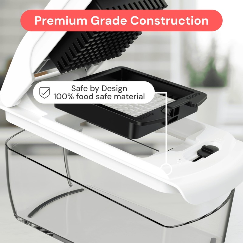 Fullstar The Original Pro Chopper - Vegetable Chopper and Spiralizer,