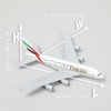 Emirates Airbus A380 1:400 Diecast Metal Airplane Model with Stand