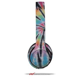 Tie Dye Swirl 109 - Decal Style Skin fits Genuine Beats Solo 2 Wired Headphones (Headphones NOT Included)