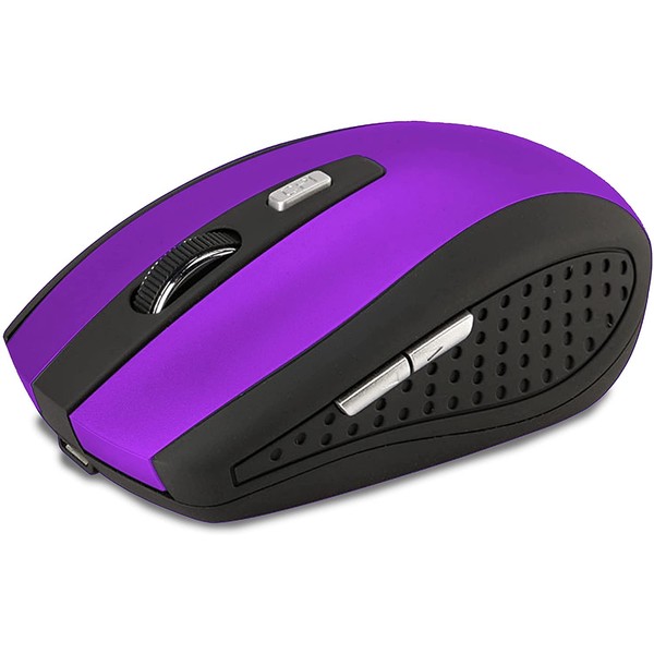 (7 Buttons, 2.4G & Bluetooth 5.1 Rechargeable) Fully Wireless Mouse,