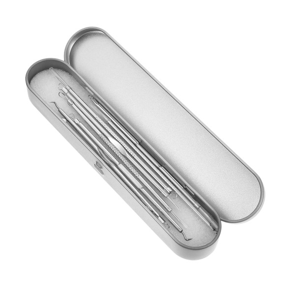 BIUDECO 1set Pimple and Blackhead Removal Tool for Women Double-headed