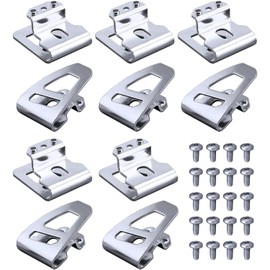 10x Belt Clip Hooks with Screws Compatible with Milwaukee M18 Tools Impact Driver Drills 2603-20 2603-22 2603-22CT 2604-20 2604-22 2604-22CT 2653-20 2653-22
