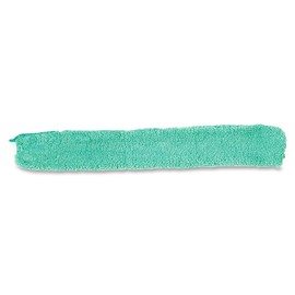 Rubbermaid Commercial Hygen Wand Duster Microfiber Replacement Sleeve, 22.7-Inch Length x 3.25-Inch Width x 0.75-Inch Height, Green (FGQ85100GR00)