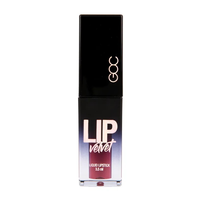Goc Lip Velvet Labial Líquido Mate Aterciopelado No Reseca Color