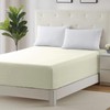 Prime Linens Extra Deep 30Cm Plain Fitted Sheet, Elastic Pocket