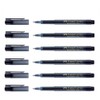 Faber-Castell Pen Broadpen 1554Fineliner Pens Pack of 6, Black