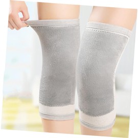 Gatuida Running Knee Pad Kneepad Sports Kneecap Warm Material Comfortable for Outdoor Activities Grey M