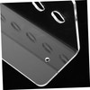 Kisangel Clipper Guard Holder Wall-Mounted Shear Frame Acrylic Scissor Rack