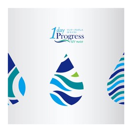 ワンデープログレスUVモイスト 1日使い捨て コンタクトレンズ 1箱30枚(PWR -1.75)