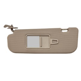 Sun Visor Fits for 2011-2015 Hyundai Elantra Beige Without Light OE Quality 2MPLASTIC (Left - Driver)