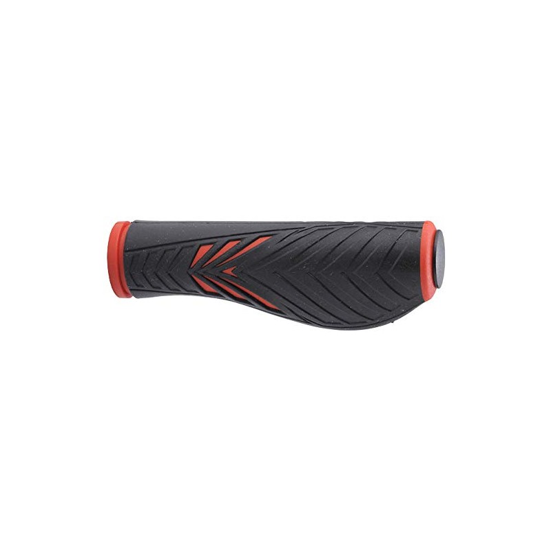 CYCLE PRO MTB Ergo Grip CP-HG1133AD2, Black/Red, 5.1 inches (130