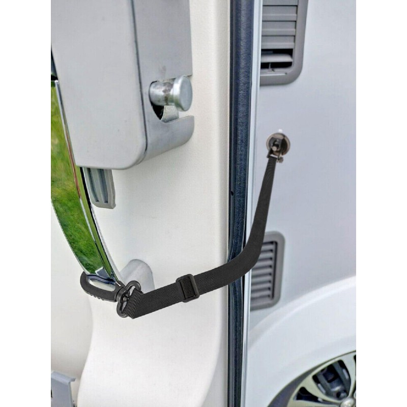 BAAQII Adjustable Door Holder for Motorhome, Caravan, Motorhome, Door String,