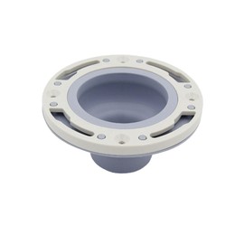 Toilet Flange Repair Kit, Toilet Flange for 3" 4" Pipe, Flange Fixing Kit, Alternative Drain Repair Spacer, Toilet Repair and Installation Tool (Grey)