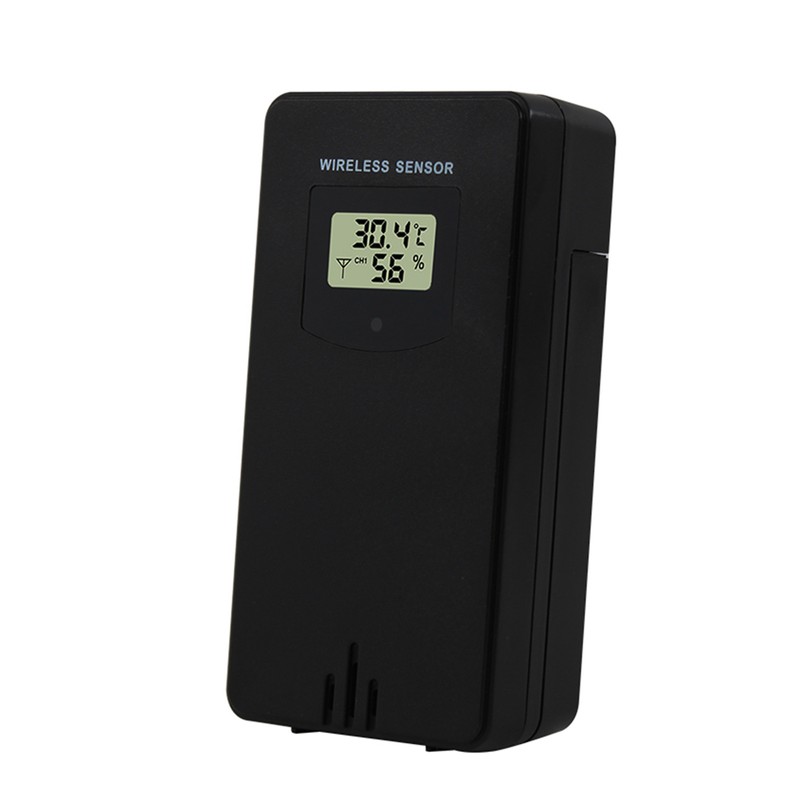 Temperature Humidity Sensor Meter Hygrometer Electronic Digital Thermometer In/Outdoor Used