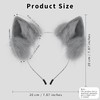 HAOAN Handmade Faux Fur Animal Cat Ears Headband Furry Fox