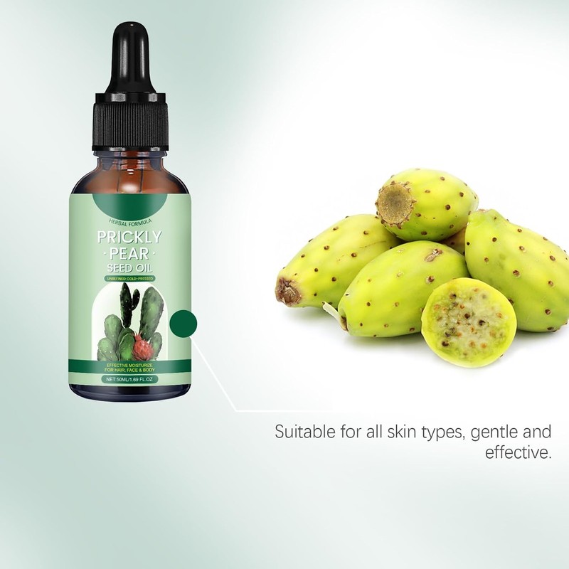 Aceite semilla pera espinosa, multiuso cuidado piel seca 100% aceite