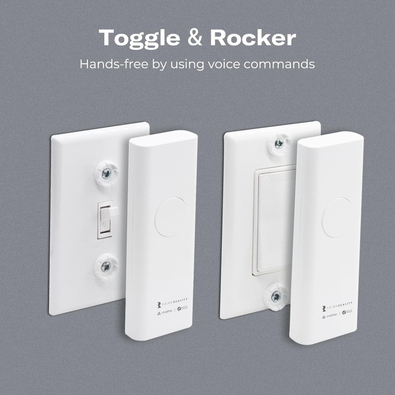 THIRDREALITY Smart Switch MT1, Matter Over Thread, Retrofit for Toggle/Rocker