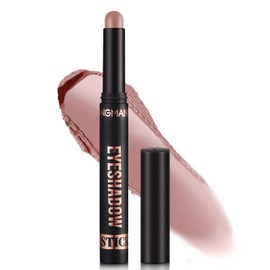 Cream Shimmer Eye Shadow Stick - Waterproof Shimmer Eye Shadow Sticks Highlighting Pigmented Shiny Eyeshadow Pencil Set for Sensitive Eyes Makeup (#11)