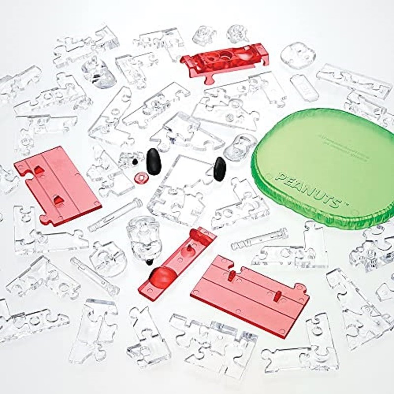 HCM "Snoopy House Crystal Puzzle (50-Piece, Multi-Colour)