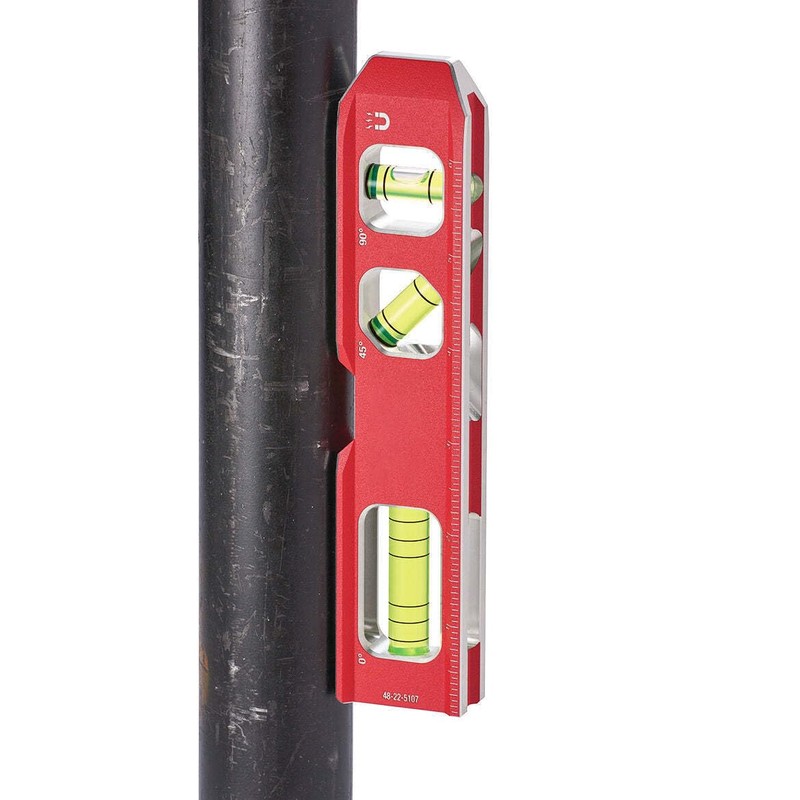 Fits Milwaukee 48-22-5107 Durable Aluminum Standard Compact Billet Torpedo Level