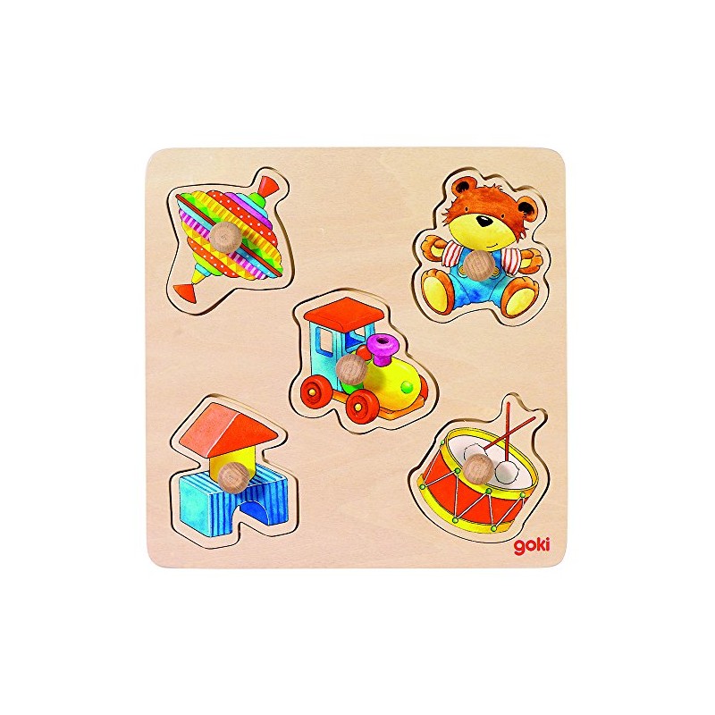 Goki 57548 – Puzzle – My Toys, Basic
