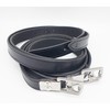 Aces Equine NEW HORSE NYLON CALF COVERED STIRRUP LEATHERS (Black,