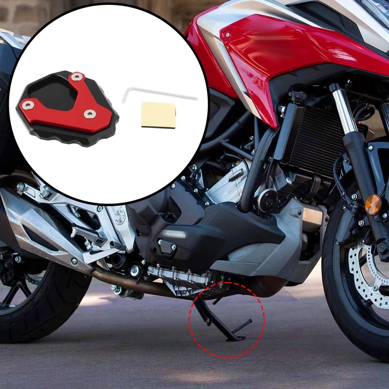 LT Easiyl Aluminum Kickstand Side Stand Extension Plate Compatible with