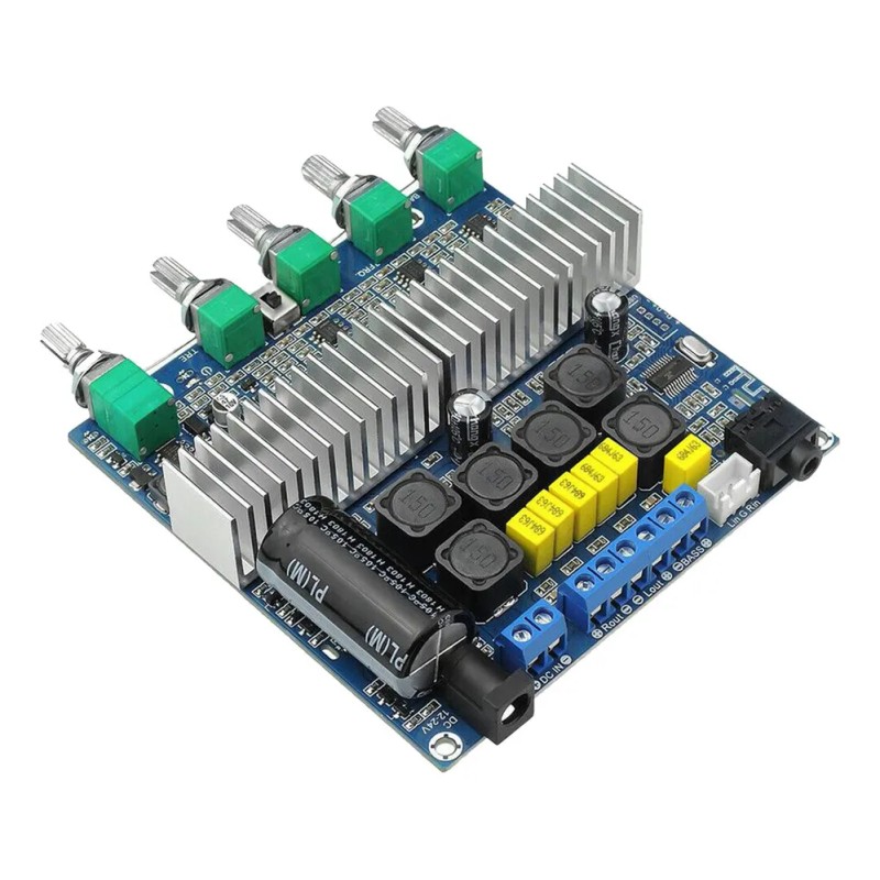 Placa De Subwoofer Tpa3116 De 2.1 Canales Dc12v-24v