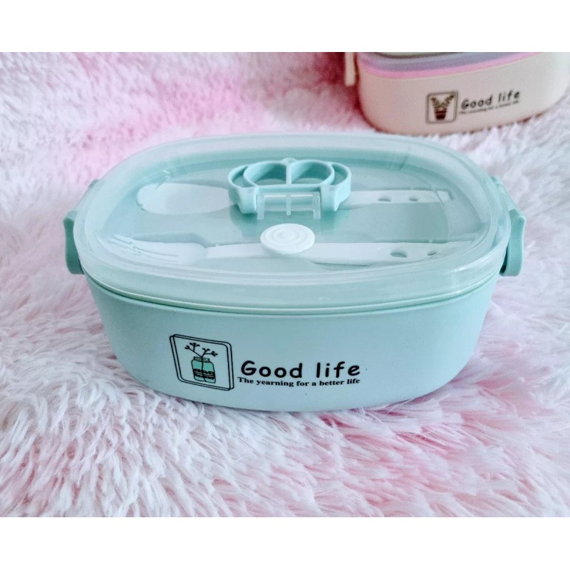 K&H Lonchera Oficina Corona Topper Cubiertos Alimentos Lunch Box