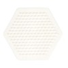 Hama 223 Midi - White Pegboard - Small Hexagon