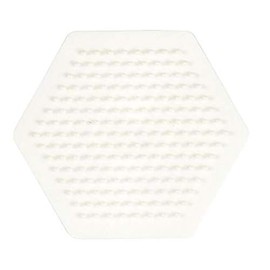 Hama 223 Midi - White Pegboard - Small Hexagon