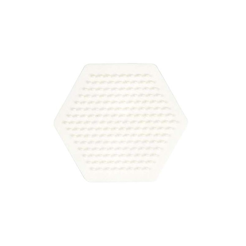 Hama 223 Midi - White Pegboard - Small Hexagon