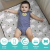 Pack n Play Sheets, BROLEX 2 Pack Mini Crib Sheets,Stretchy