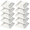 10 Pack Commercial Reflective Road Pavement and Driveway Marker (White)