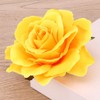BinaryABC Artificial Rose Flower Hairpin Hair Clips,Flower Brooch for Women