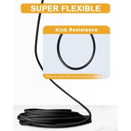 OCPTY 3200PSI Super Flexible Pressure Washer Hose 50 FT 1/4,15M Kink Resistance Power Washer Hose, M22 Pressure Washer Hose Extension Coupler, Replacement for honda